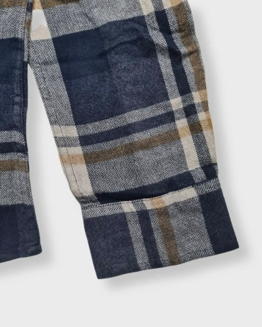 Selected Homme Regular Fit Plaid Button Cuff Shirt