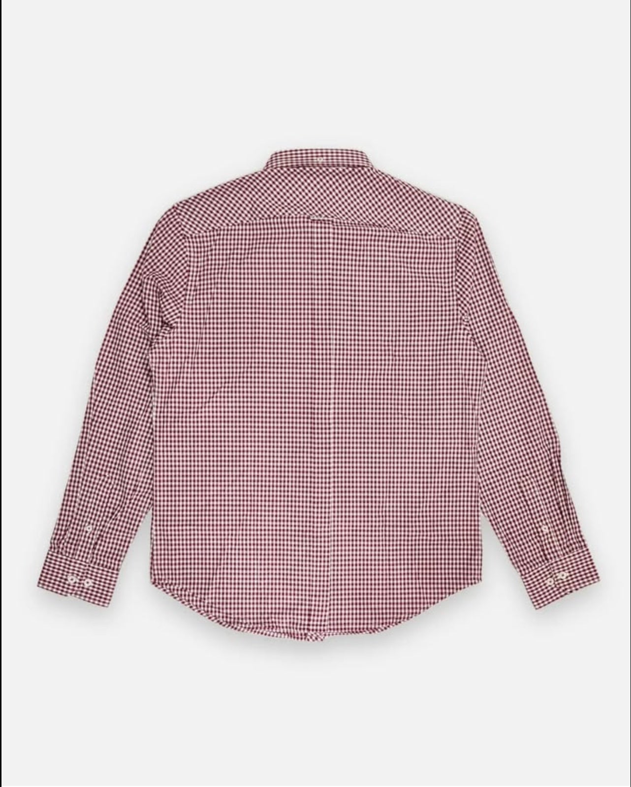 Ben Sherman Regular Fit Red Check Cottom Button Cuff Shirt