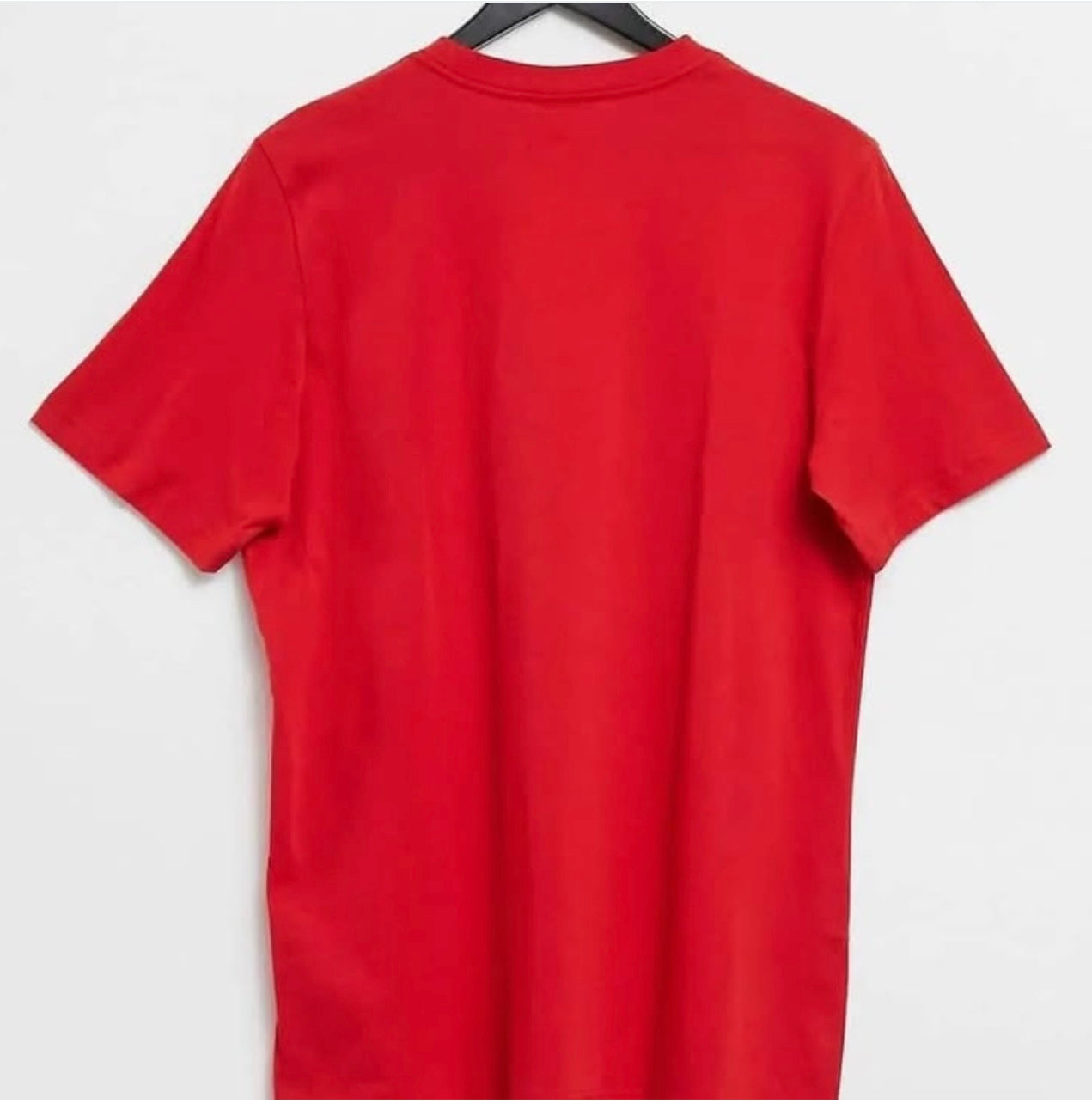 Adidas Regular Fit Red T Shirt With Trefoil Logo
