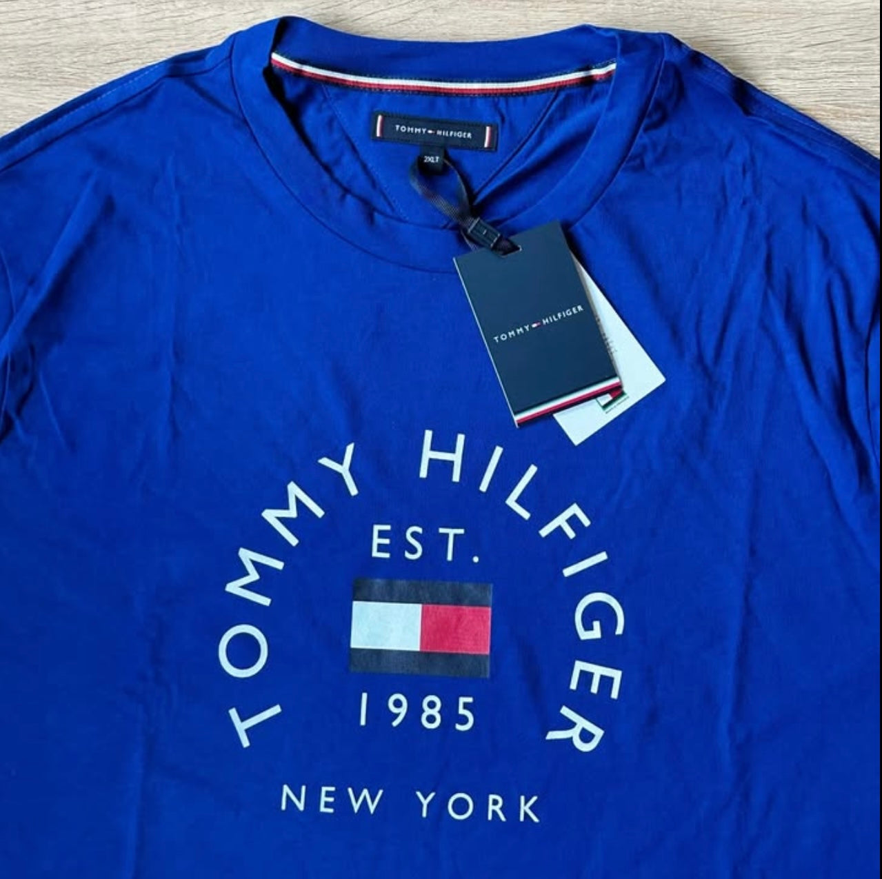 Tommy Hilfiger Cotton T Shirt in Blue