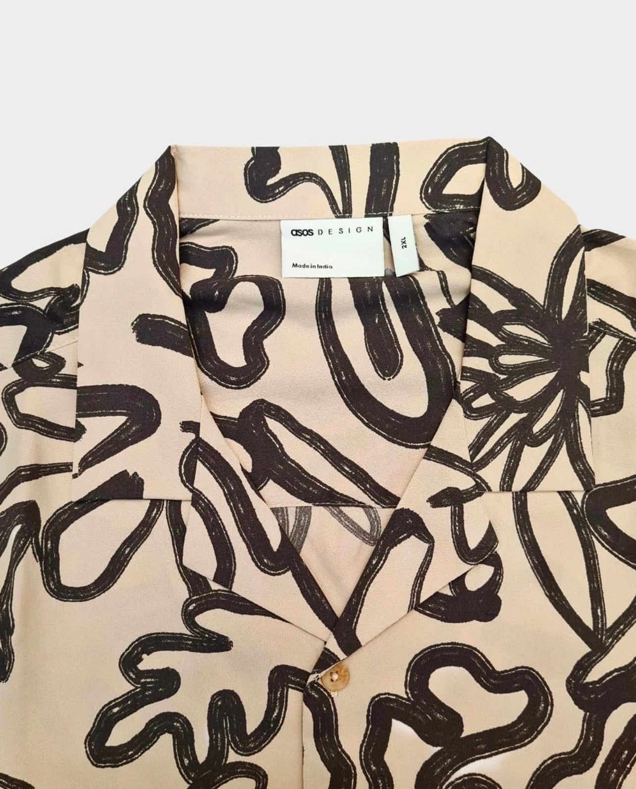 Asos Regular Fit Pattern Shirt