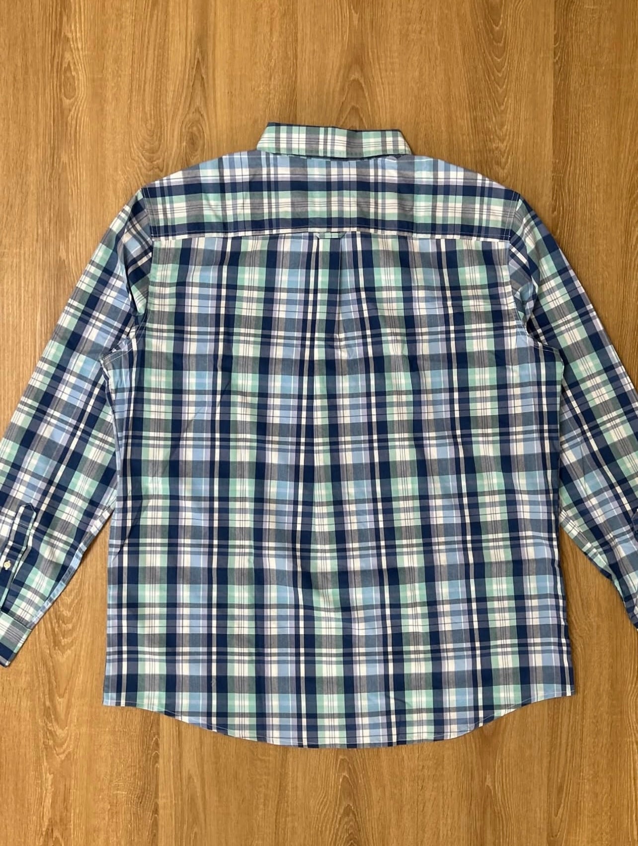 Chaps Blue Plaid Shirt
