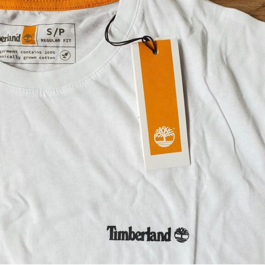 Timberland Regular Fit T Shirt in White