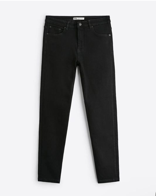 Zara Slim Fit Black Denim