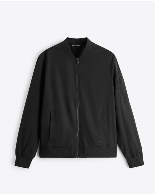 Zara Bomber Jacket in Black