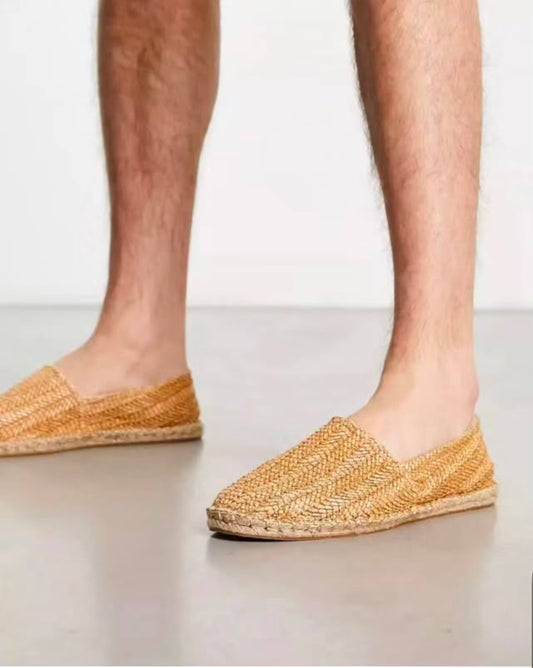 Asos Natural Woven Espadrilles