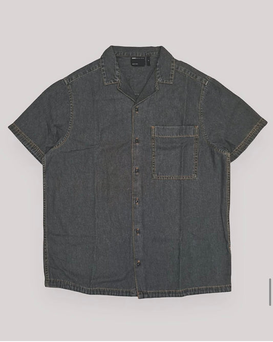 Asos Denim Shirt in Grey