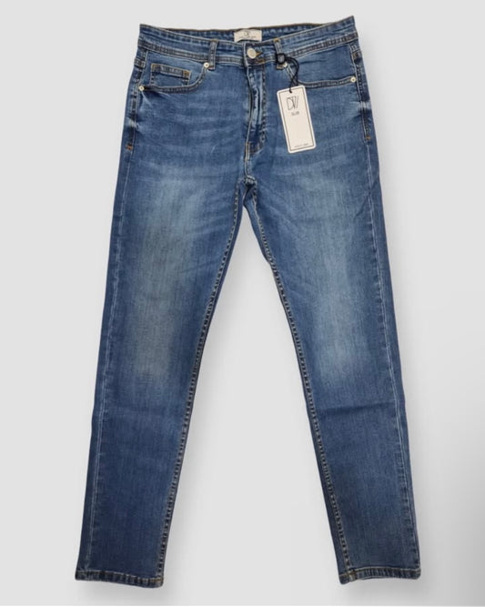 DTT Slim Fit Jeans in Blue