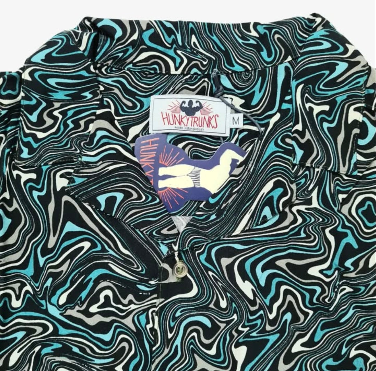 Hunky Trunk Regular Fit Pattern Shirt