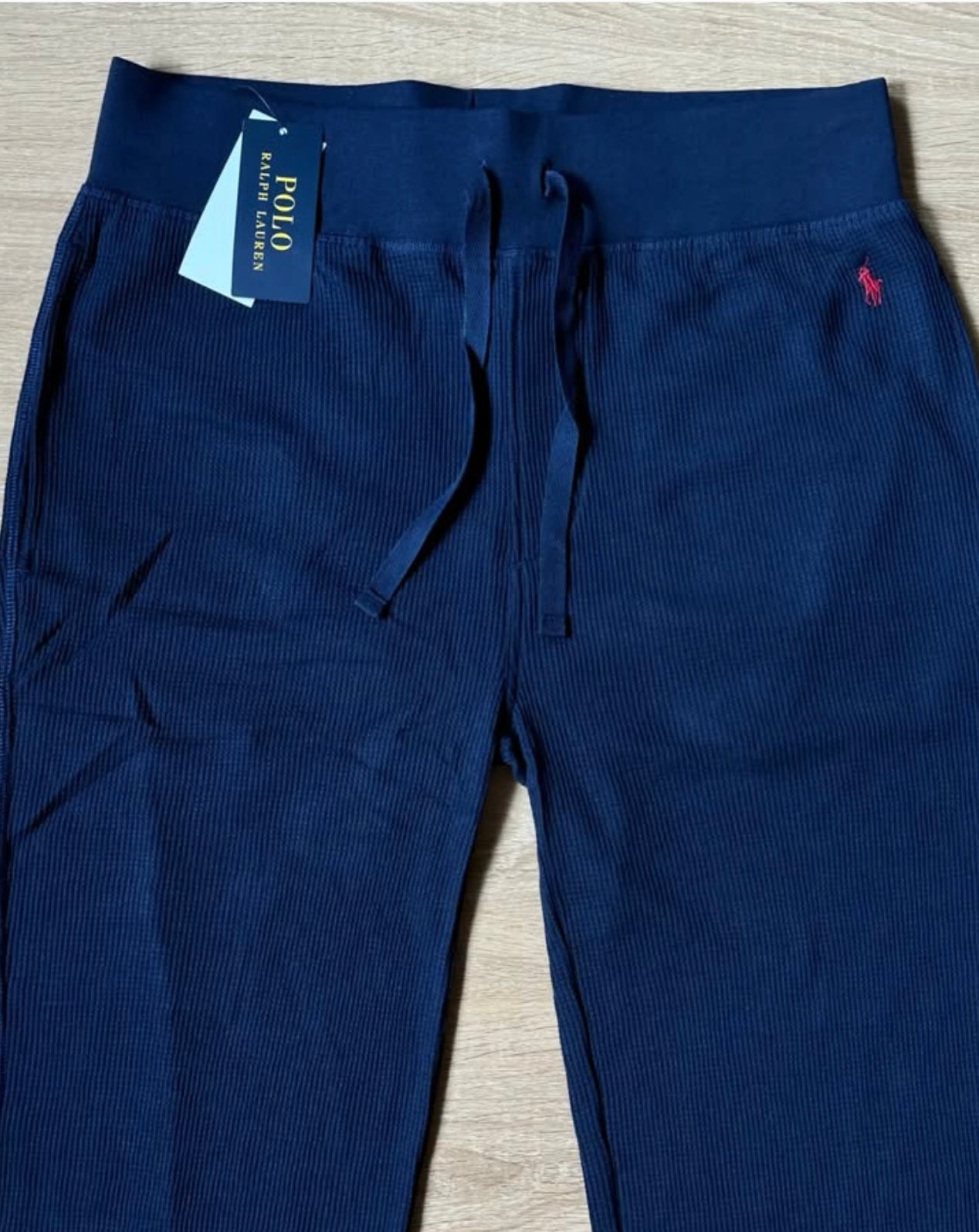 Polo Ralph Lauren Waffle Lightweight Joggers in Navy
