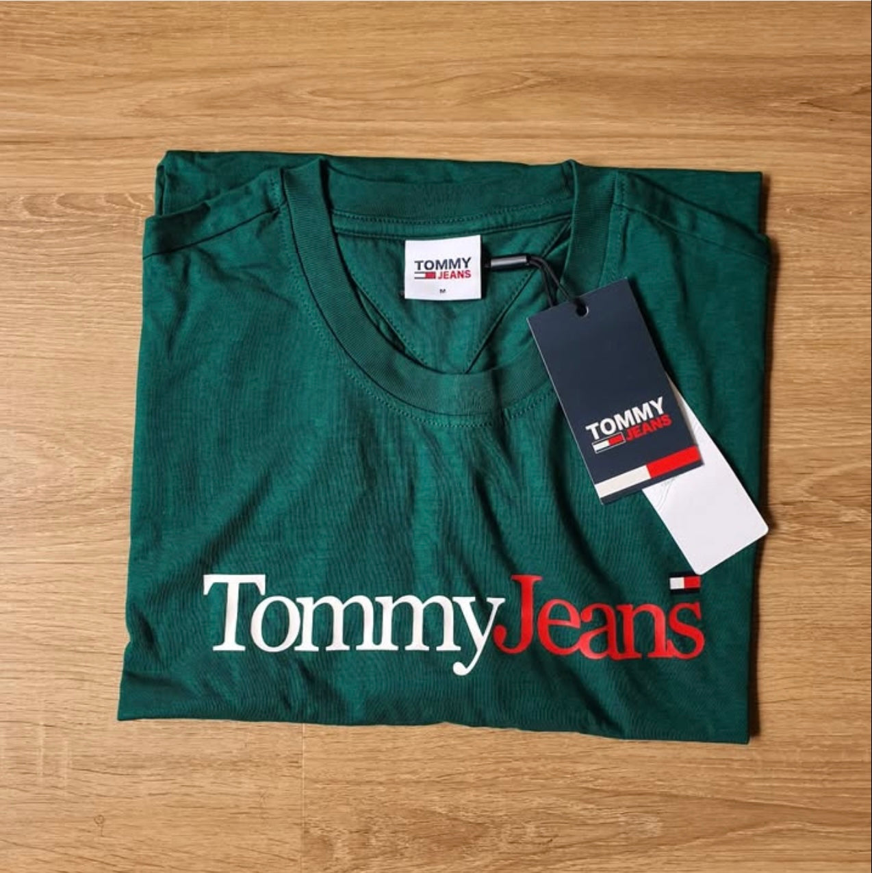 Tommy Hilfiger Regular Fit T Shirt in Green