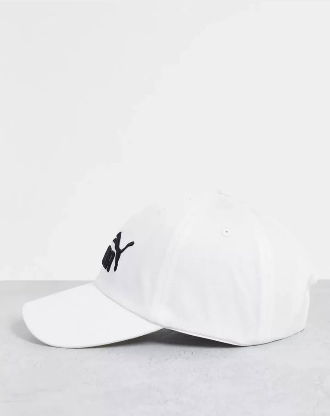 Puma Baseball Cap in White