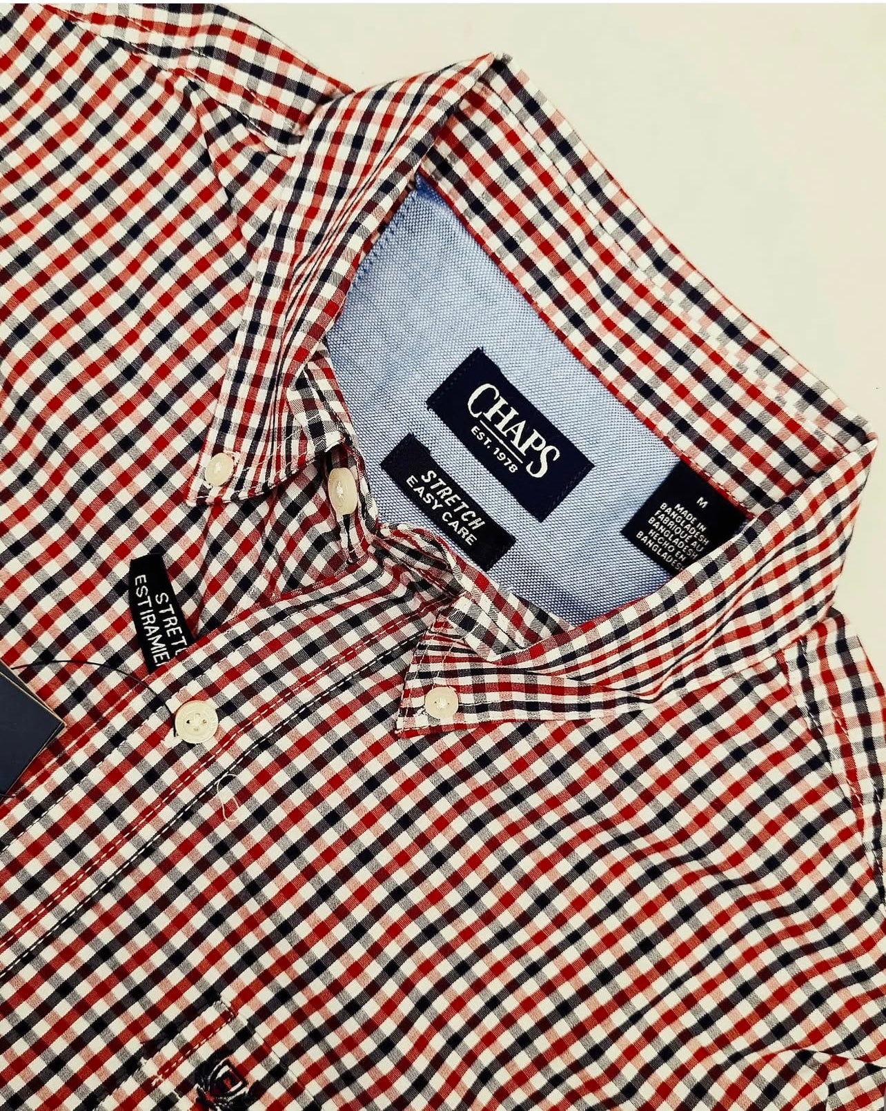 Chaps Regular Fit Shirt in Check