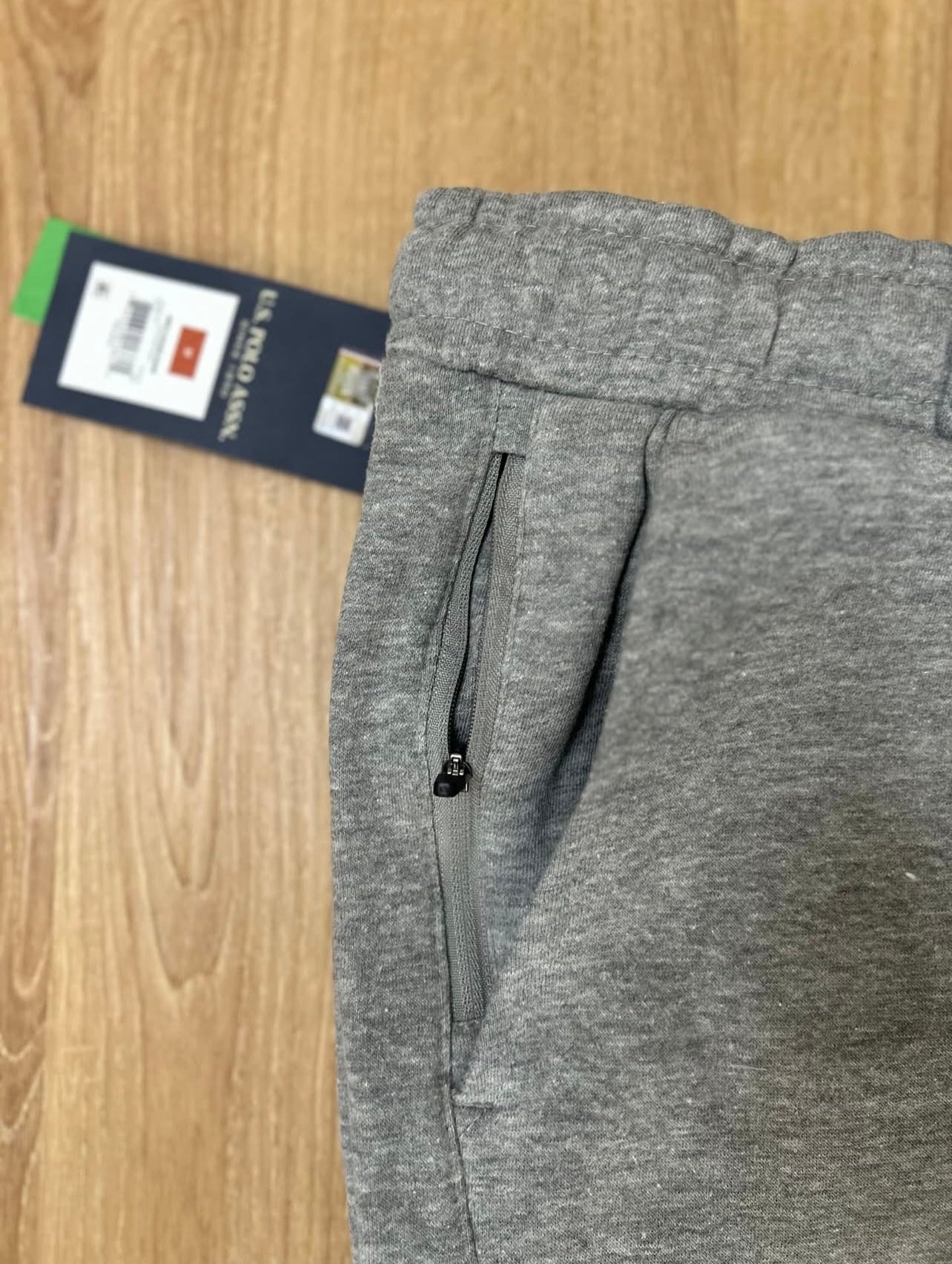 U S Polo Assn Shorts in Grey Marl