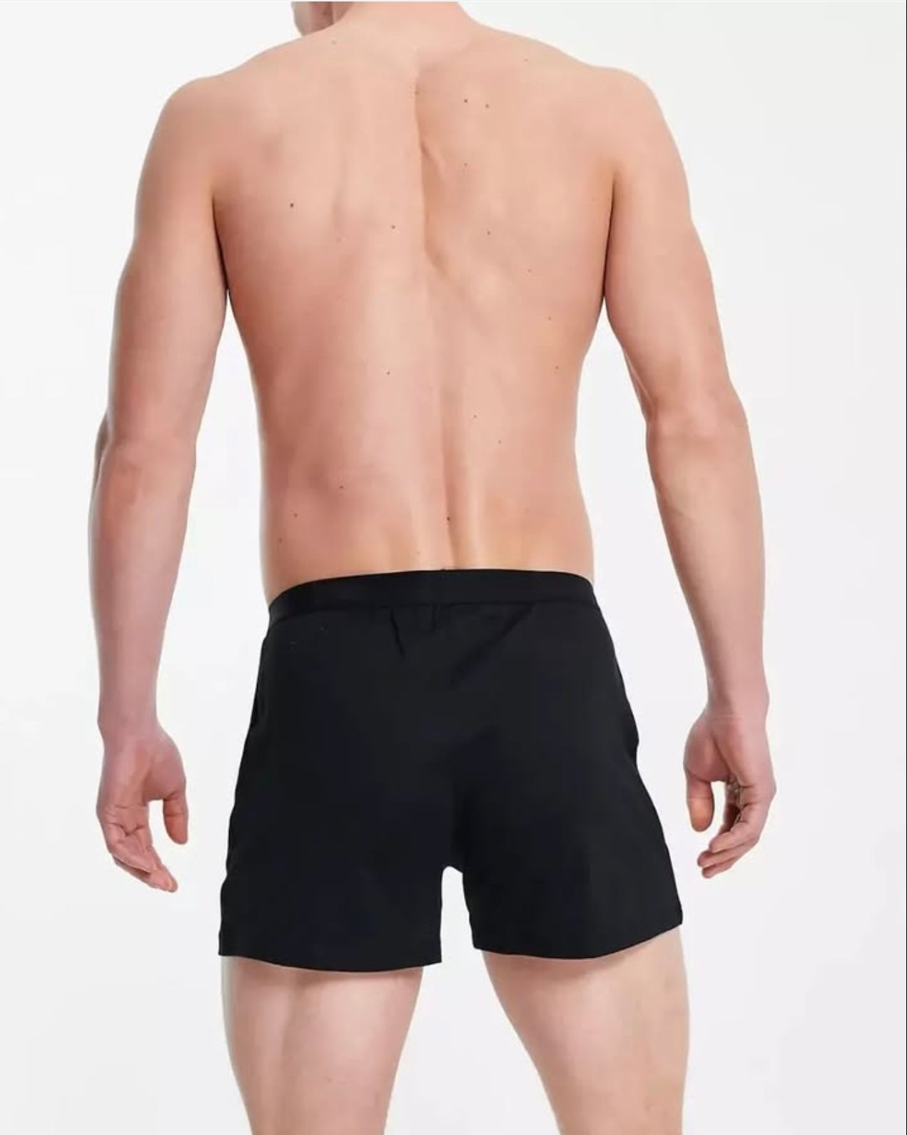 Asos Regular Fit Men’s Boxer Shorts in Black