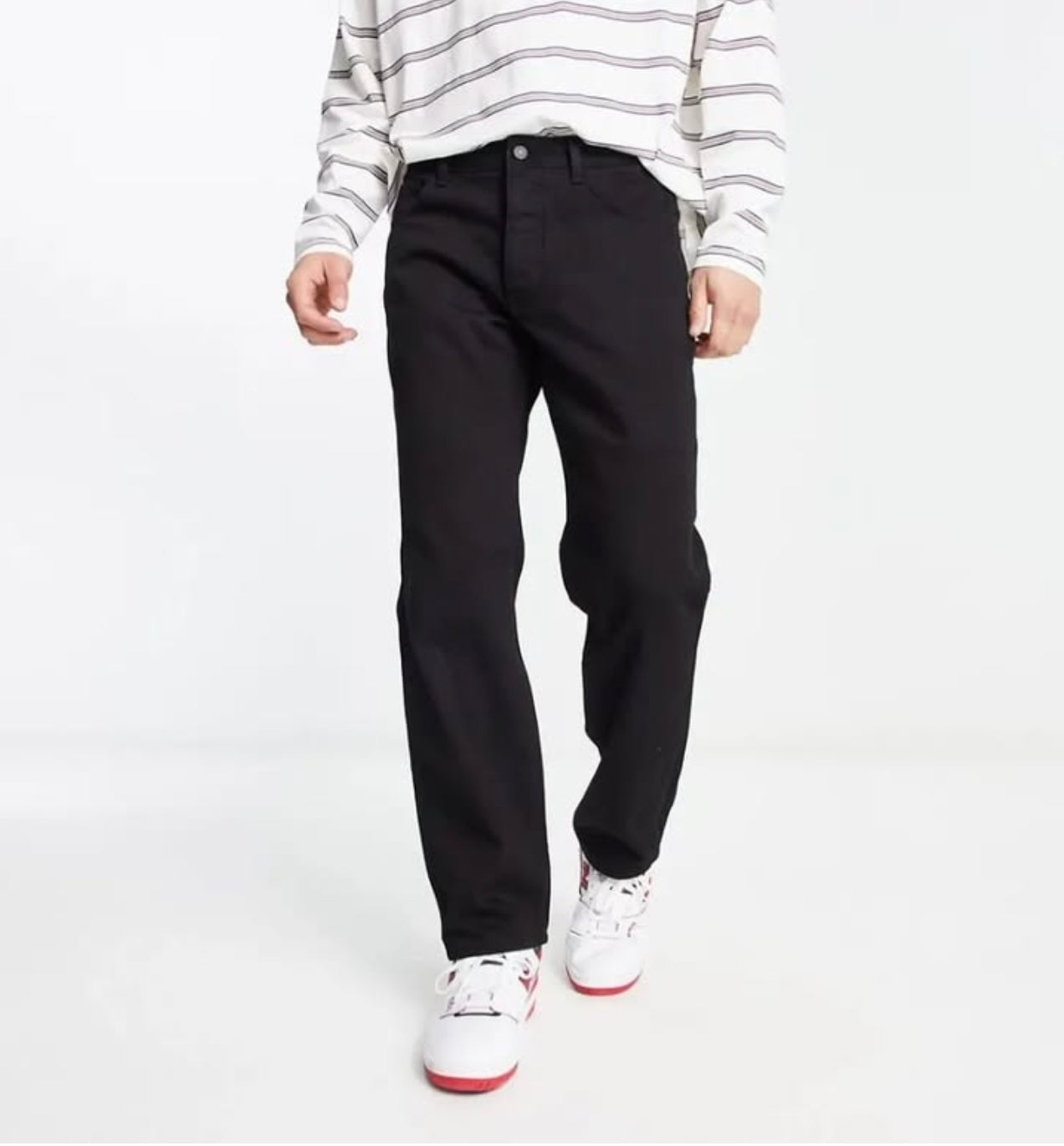 Asos Regular Fit Jeans in Black