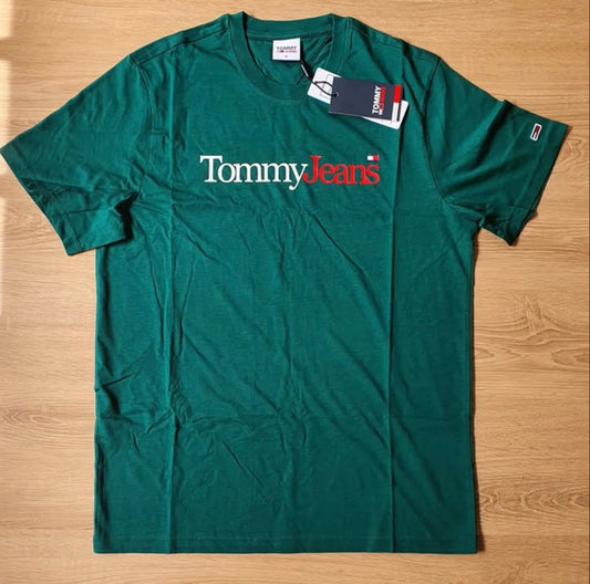 Tommy Hilfiger Regular Fit T Shirt in Green