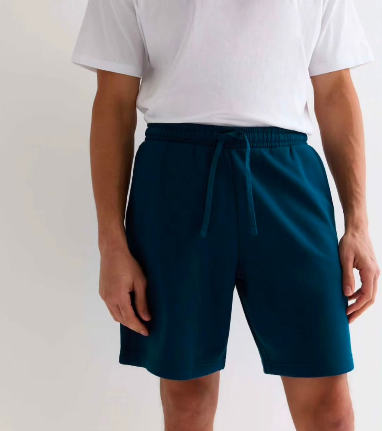 New Look Jersey Shorts in Blue