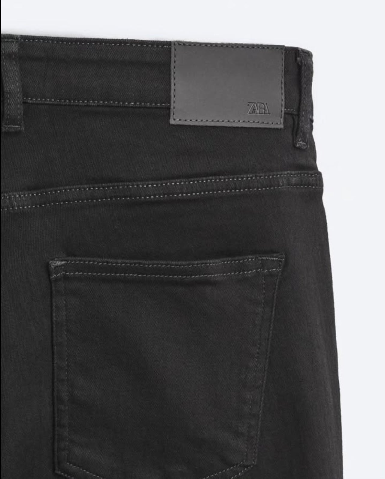Zara Skinny Fit Black Denim