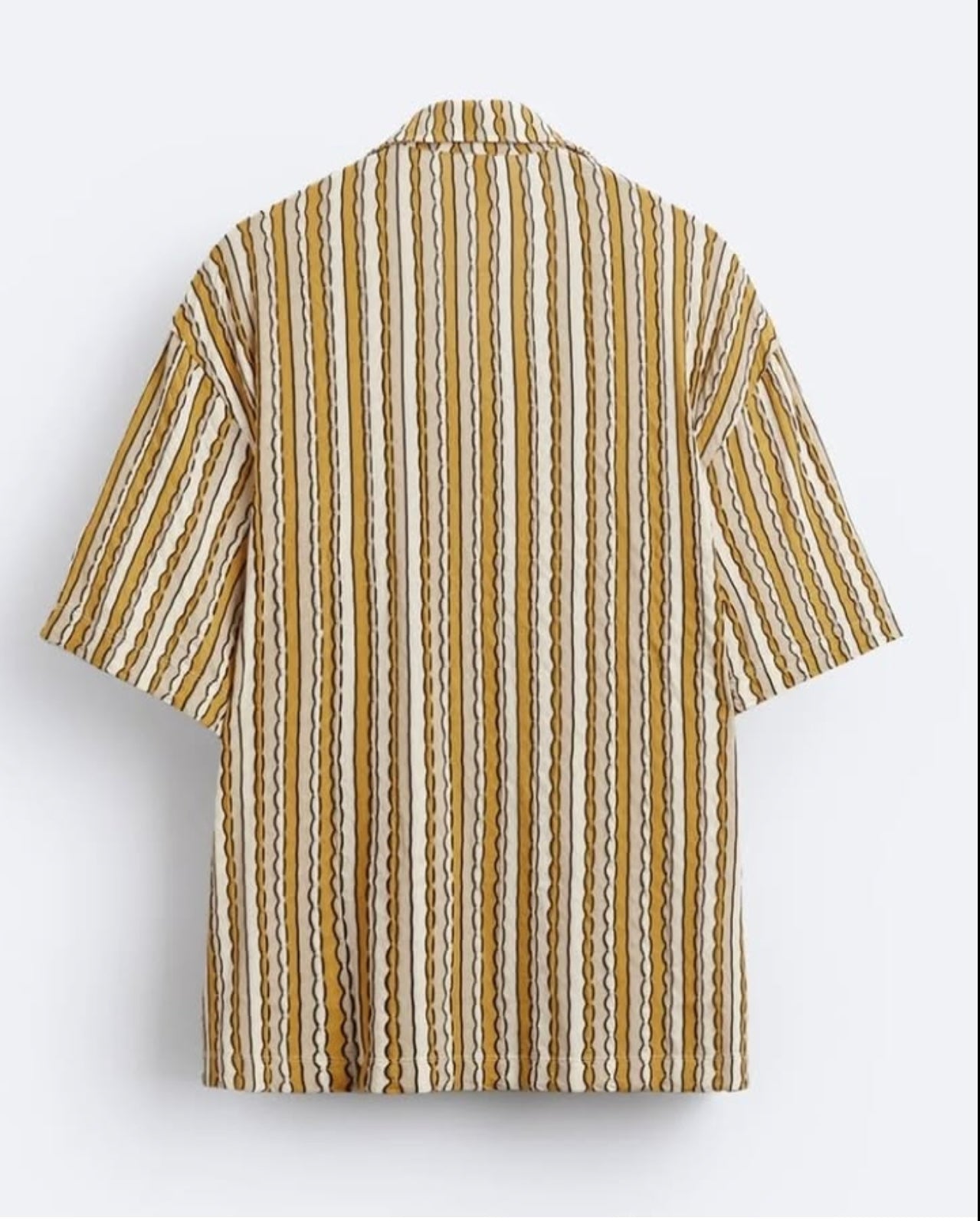 Zara Stripe Jacquard Shirt