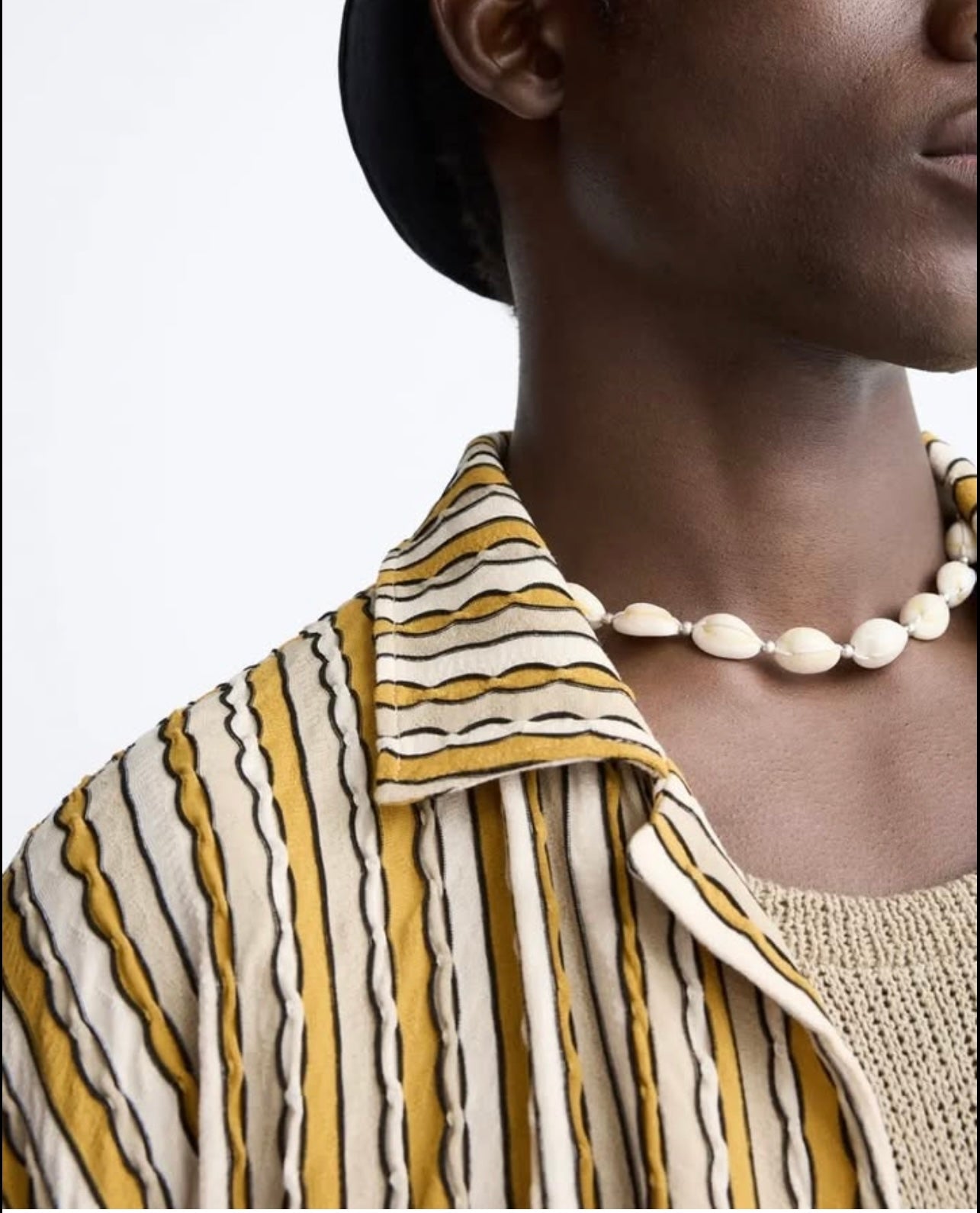 Zara Stripe Jacquard Shirt