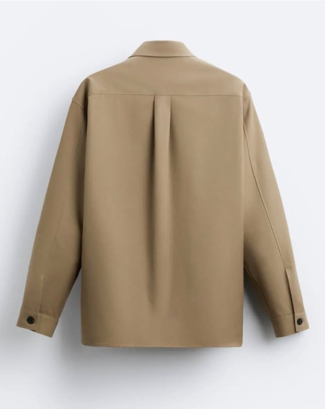 Zara Overshirt in Brown