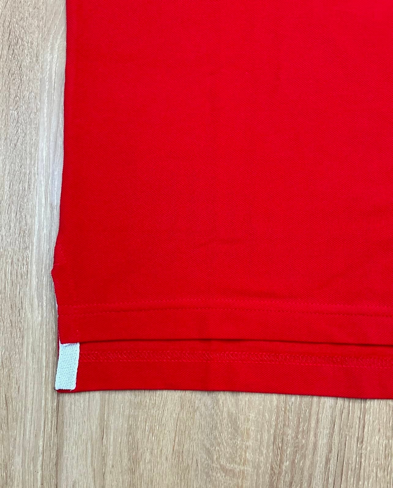 US Polo Assn Regular Fit Pique Polo Shirt in Red