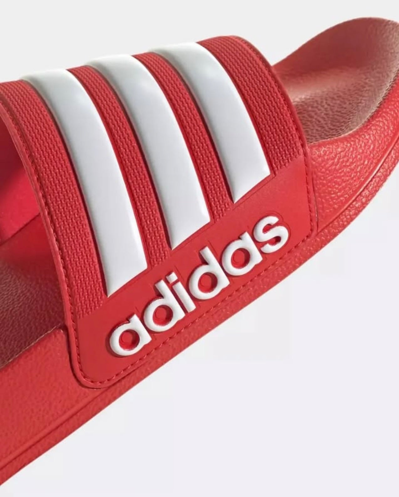 Adidas Slides in Red
