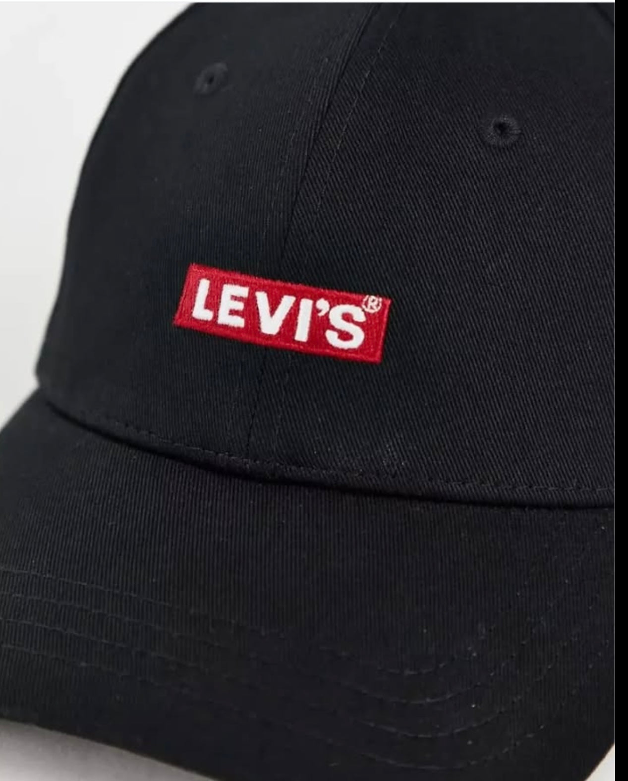 Levi’s Baseball Cap in Black
