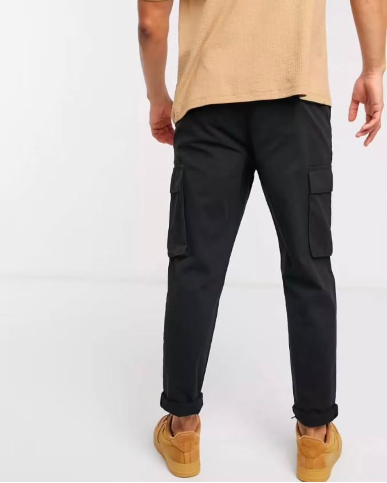 New Look Cargo Pants in Black