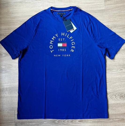 Tommy Hilfiger Cotton T Shirt in Blue