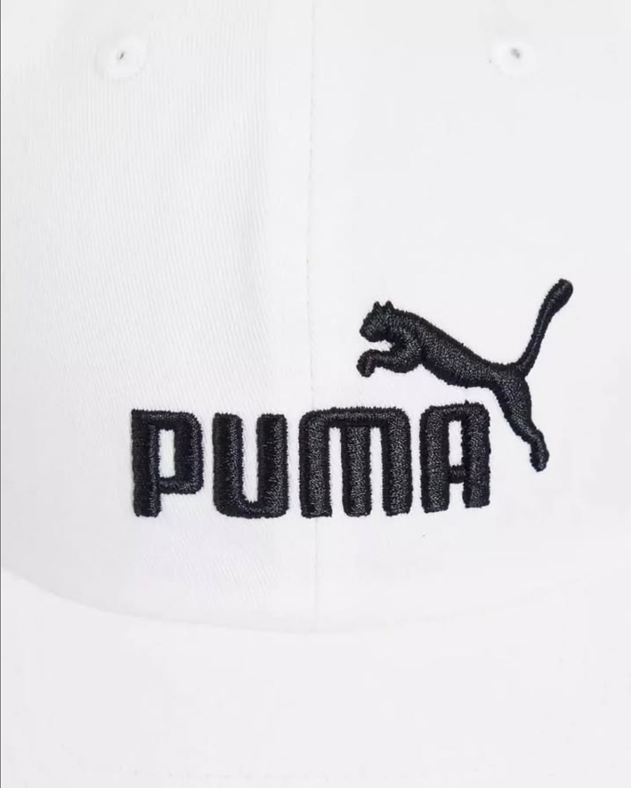 Puma Baseball Cap in White