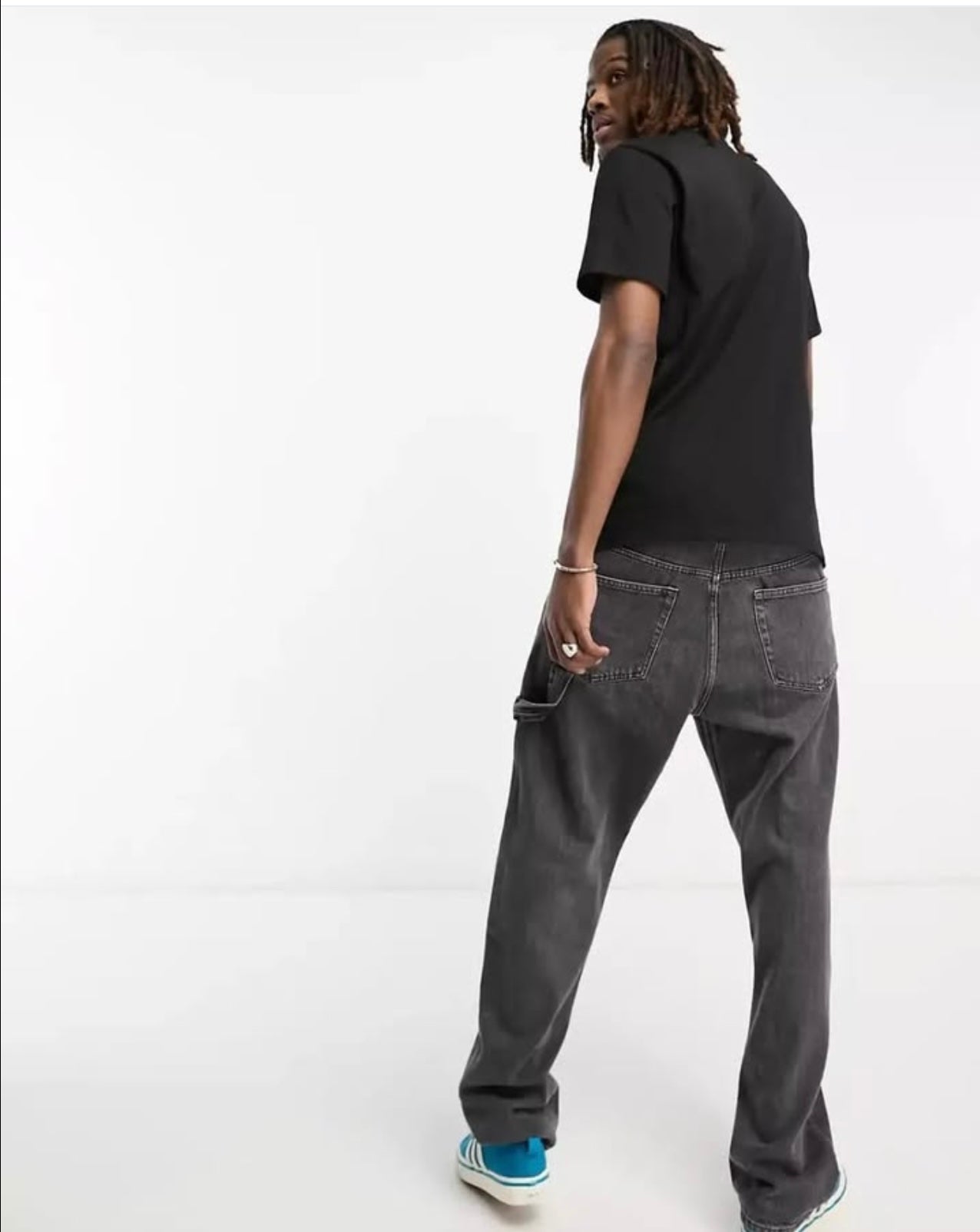 4 7 Brand LA Dodgers T shirt in Black