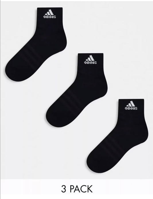 Adidas Ankle Socks in Black