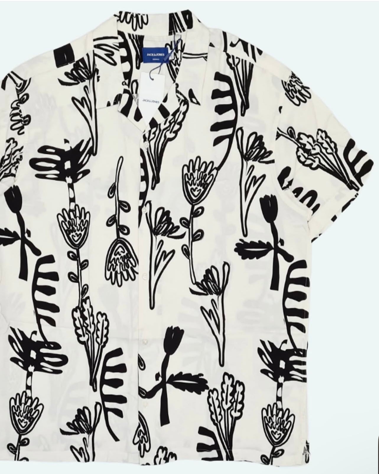 Jack & Jones Regular Fit Shirt in Off White