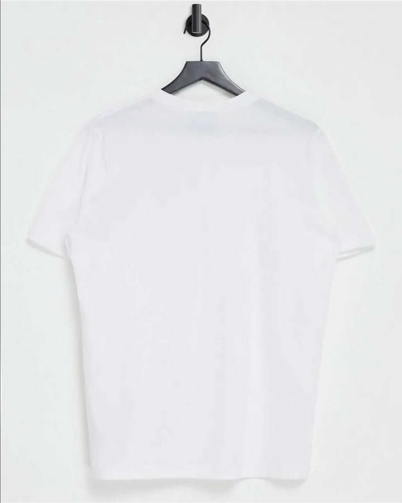 Adidas Regular Fit White T Shirt With Trefoil Logo