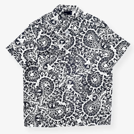 Asos Regular Fit Pattern Short Sleeve Shirt
