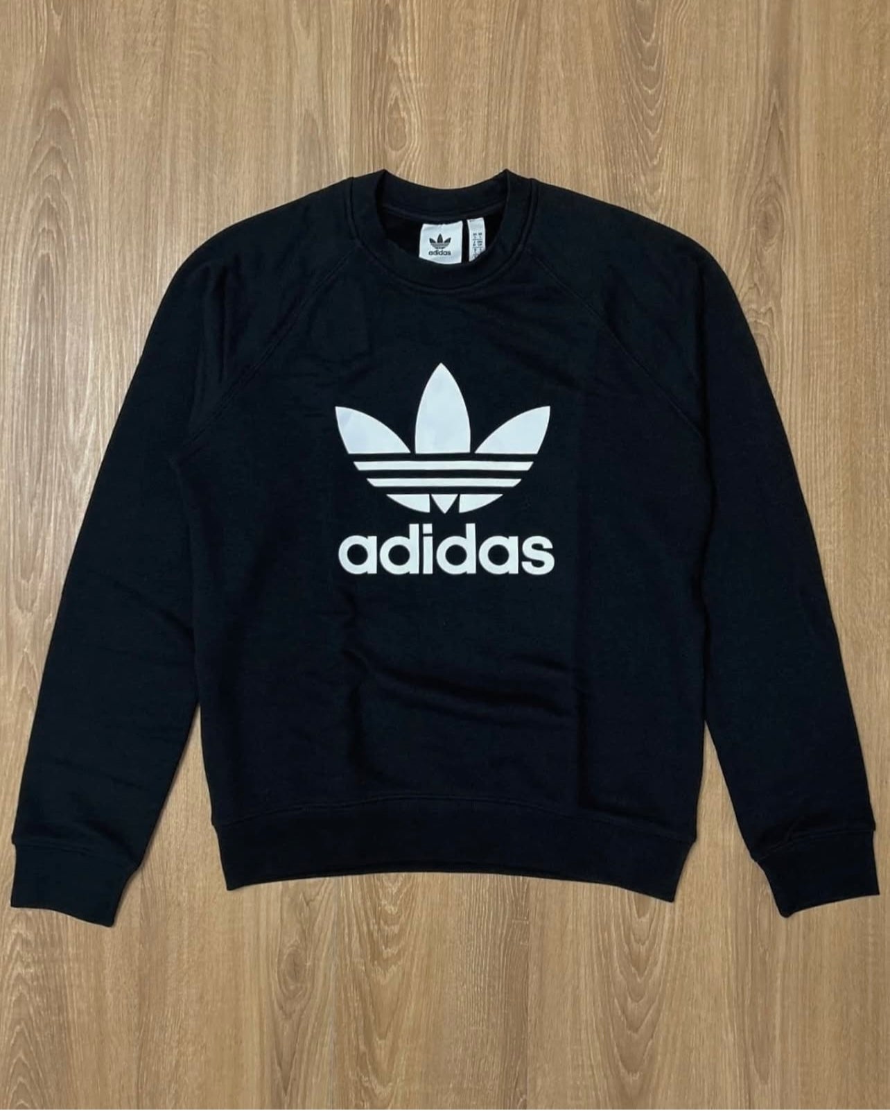 Adidas Regular Fit Sweatshirt in Black