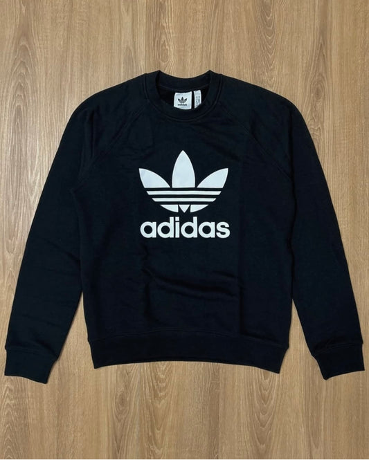 Adidas Regular Fit Sweatshirt in Black