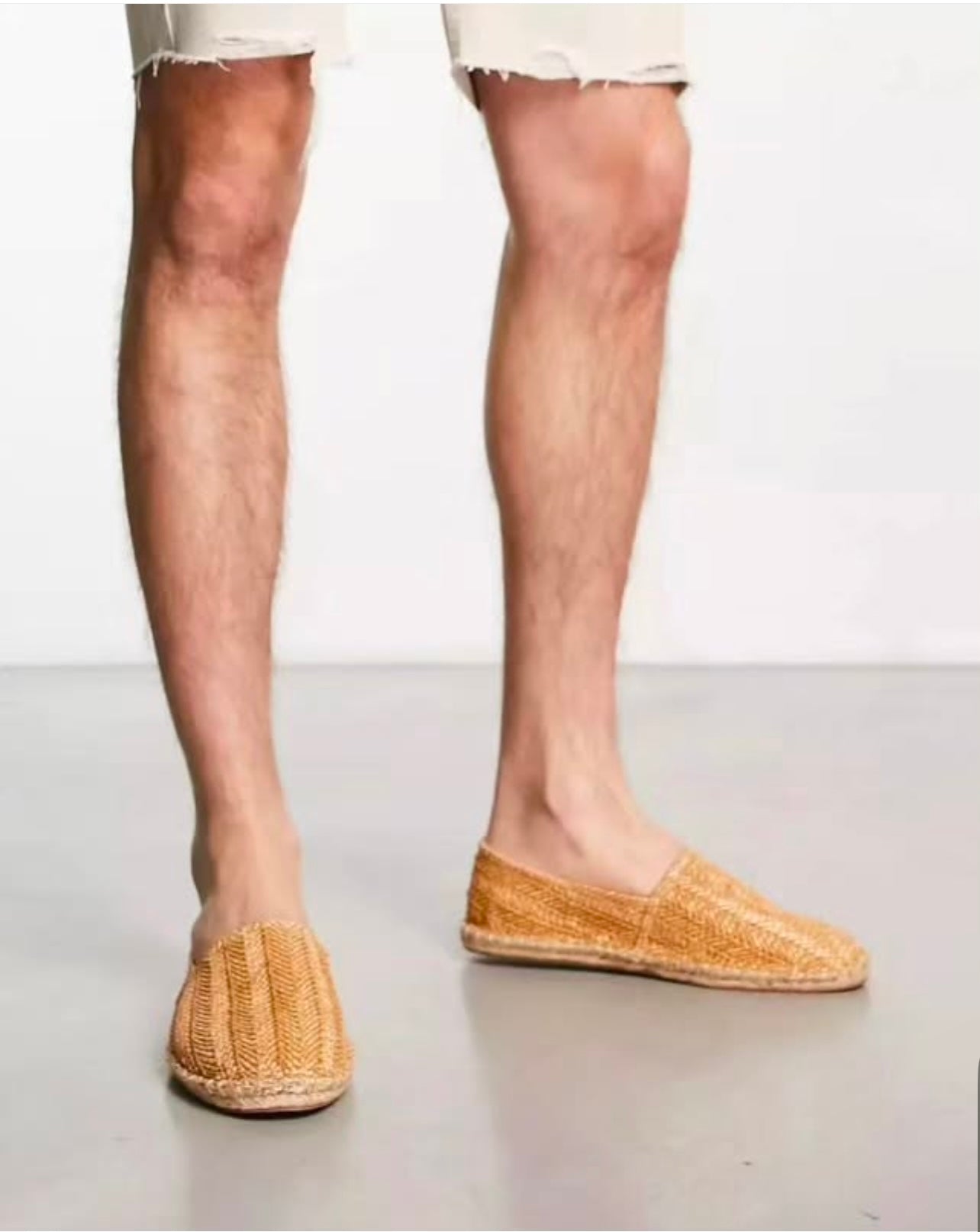 Asos Natural Woven Espadrilles