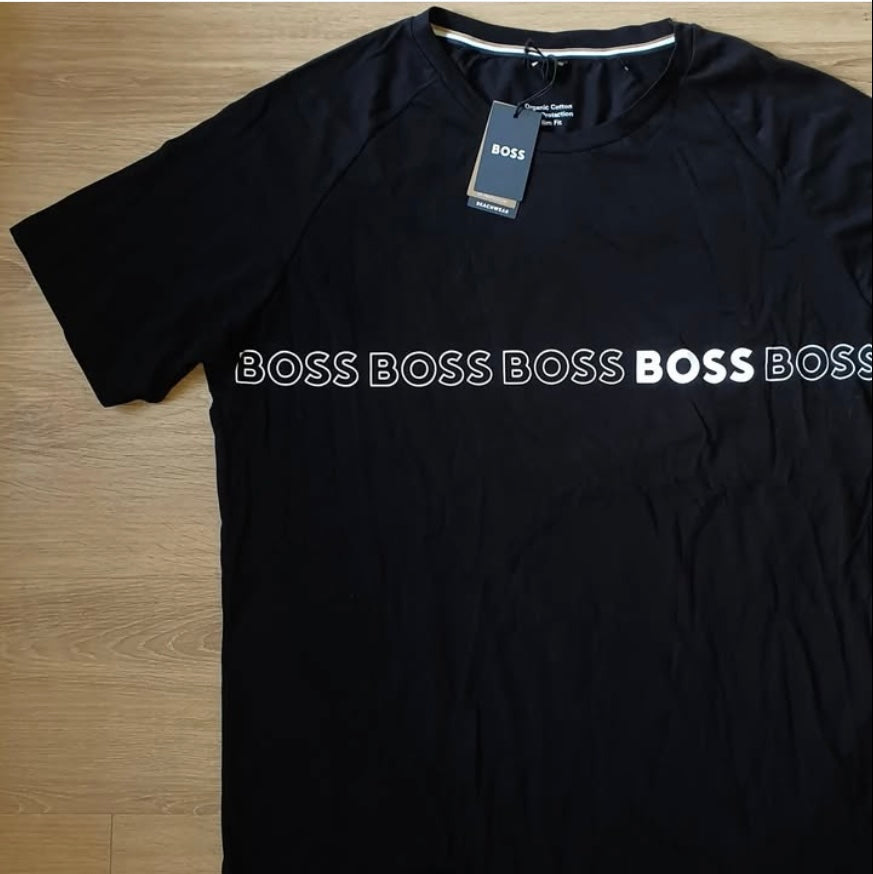 Hugo Boss Slim Fit T Shirt in Black