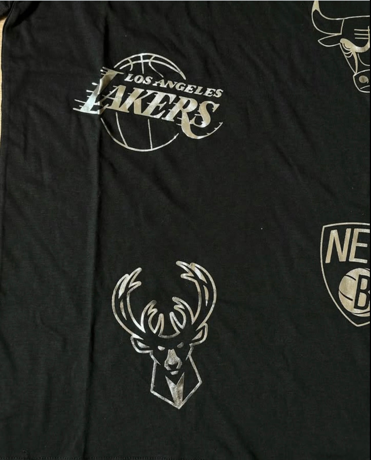 New Era Slim Fit T Shirt in Black