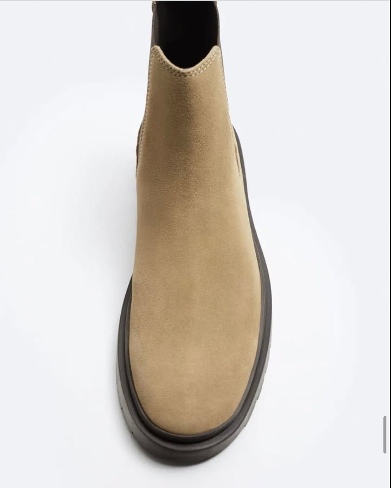 Zara Chelsea Boot in Suede