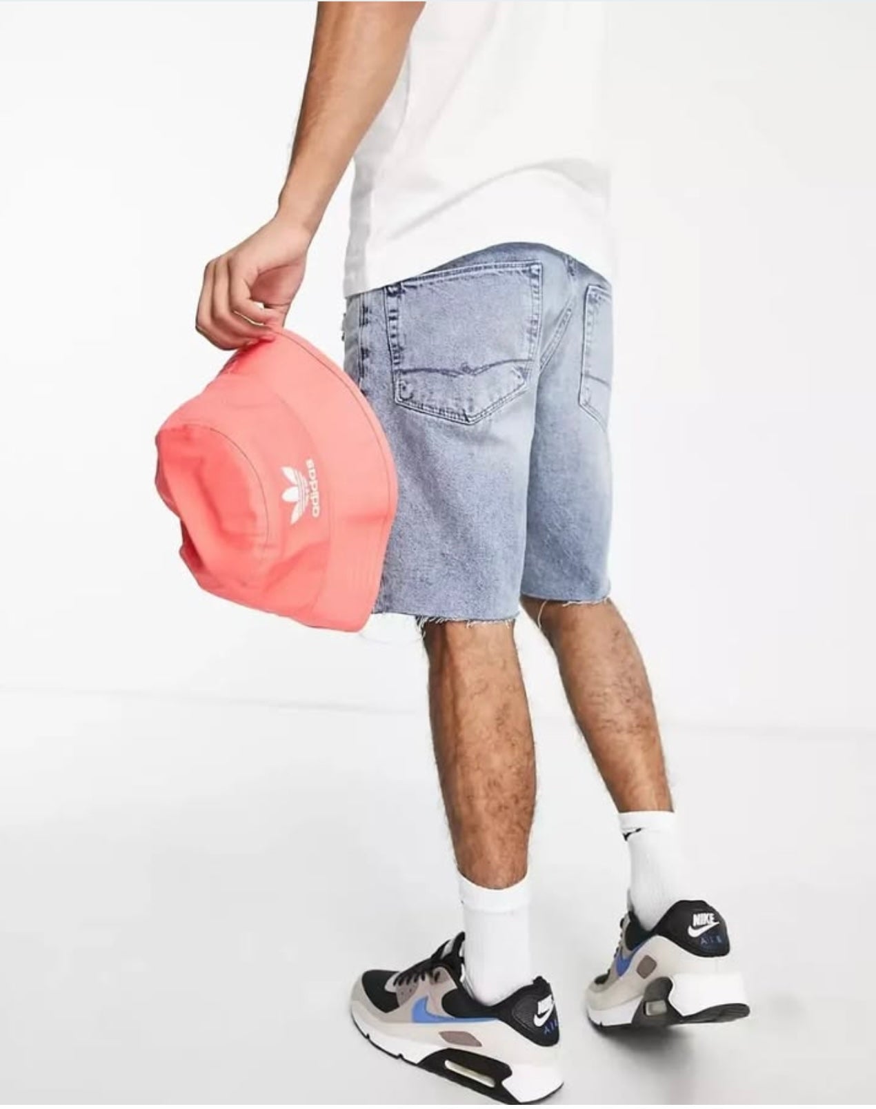 Adidas Bucket Hat With Large Trefoil Logo