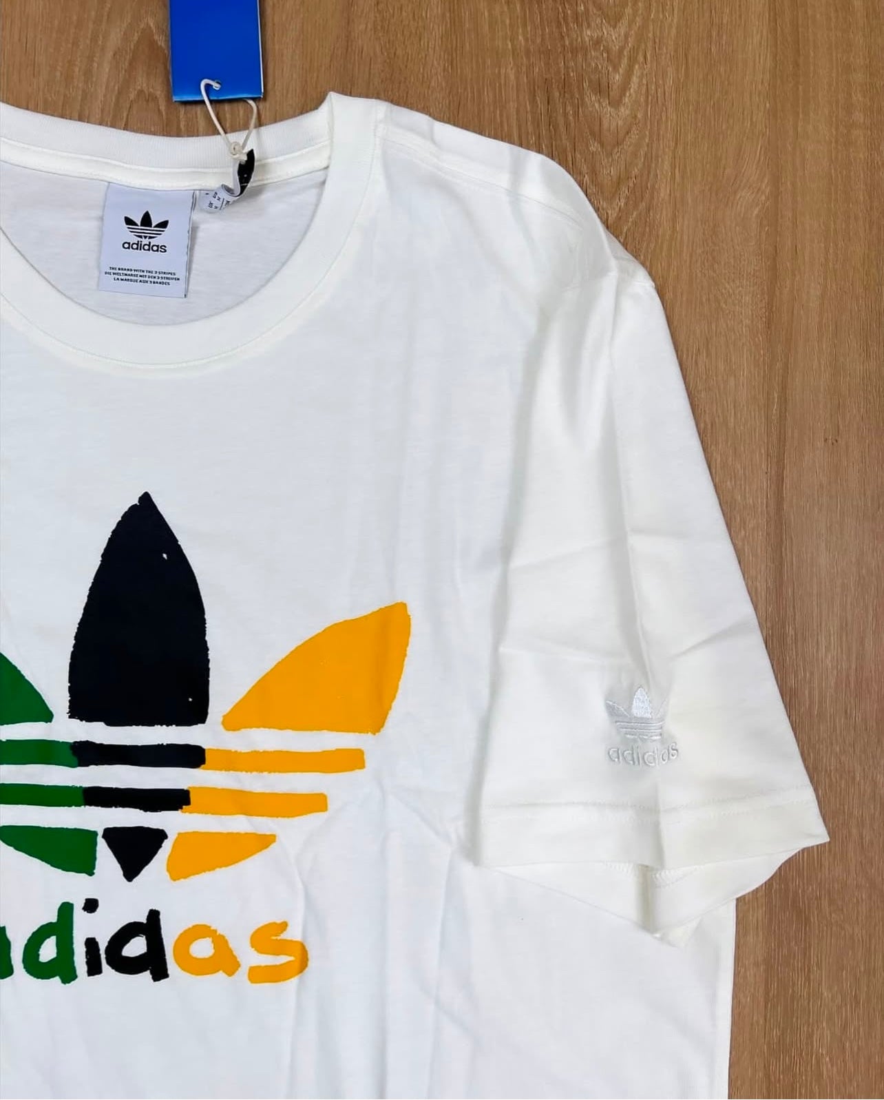 Adidas Regular Fit Cotton Shirt in White