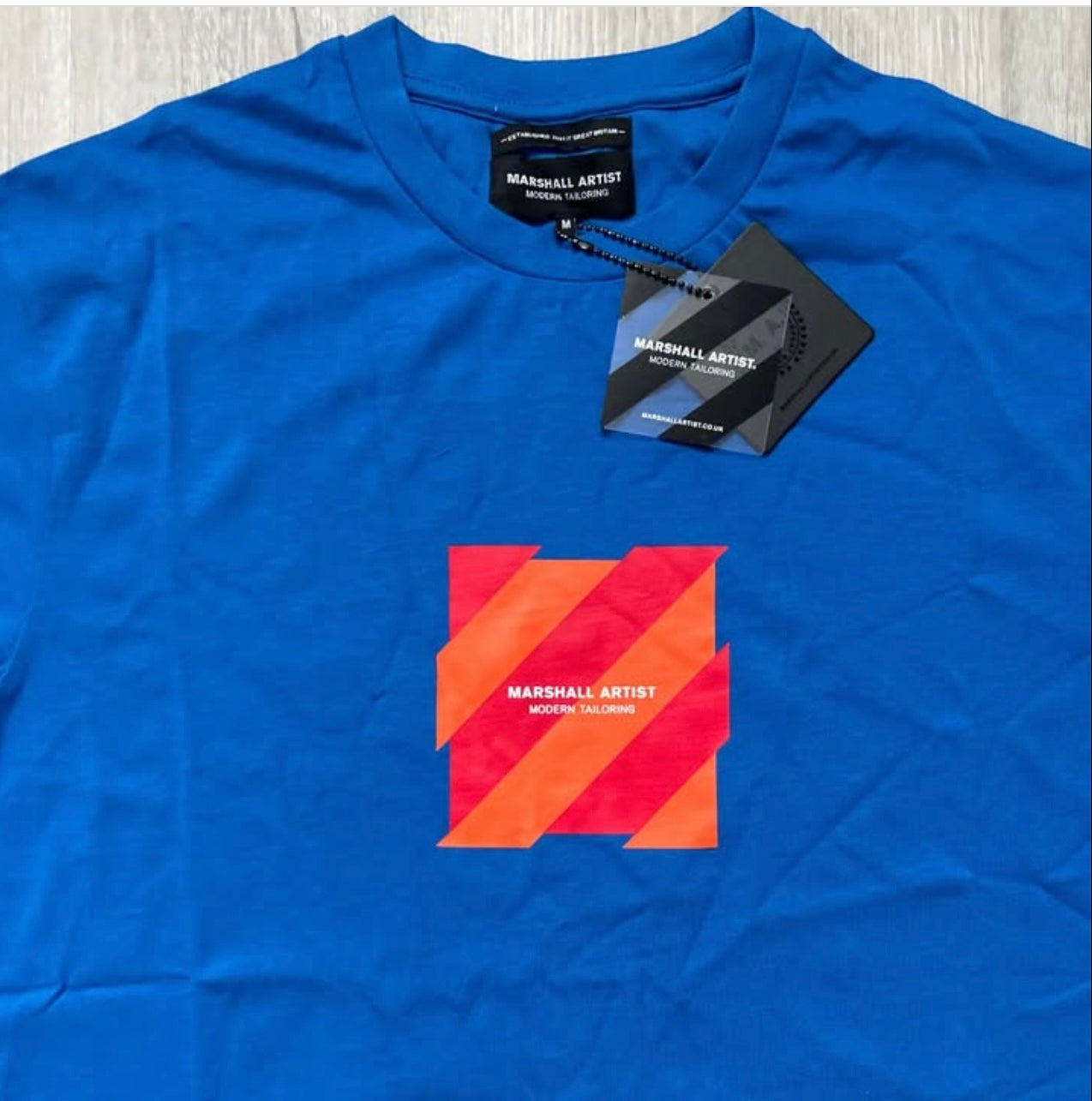 Marshall Artist T shirt in Blue