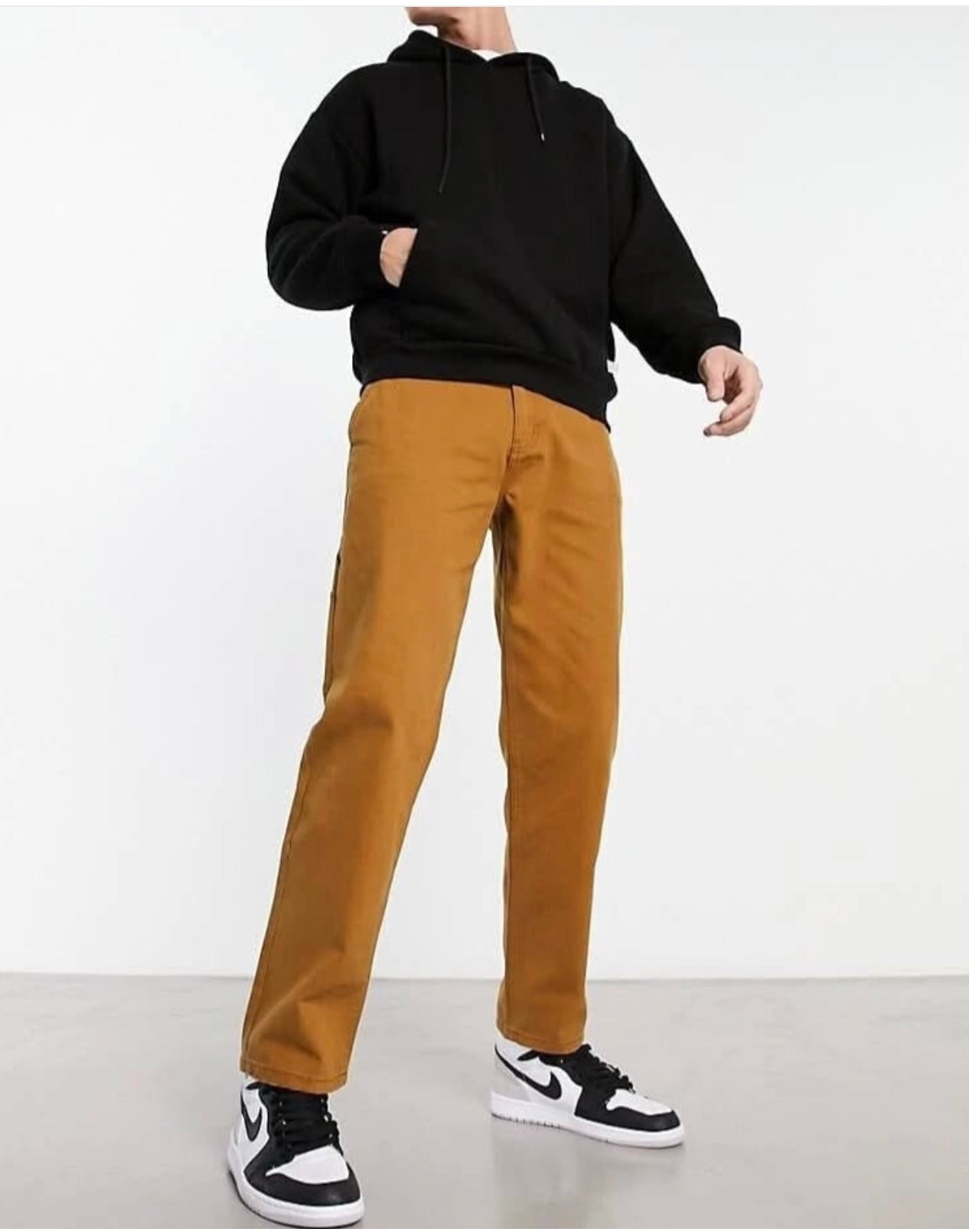 New Look Straight Fit Carpenter Pants