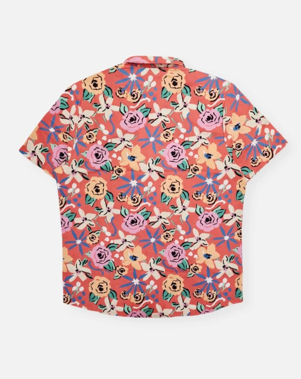 Asos Cotton Short Sleeve Shirt With Pattern
