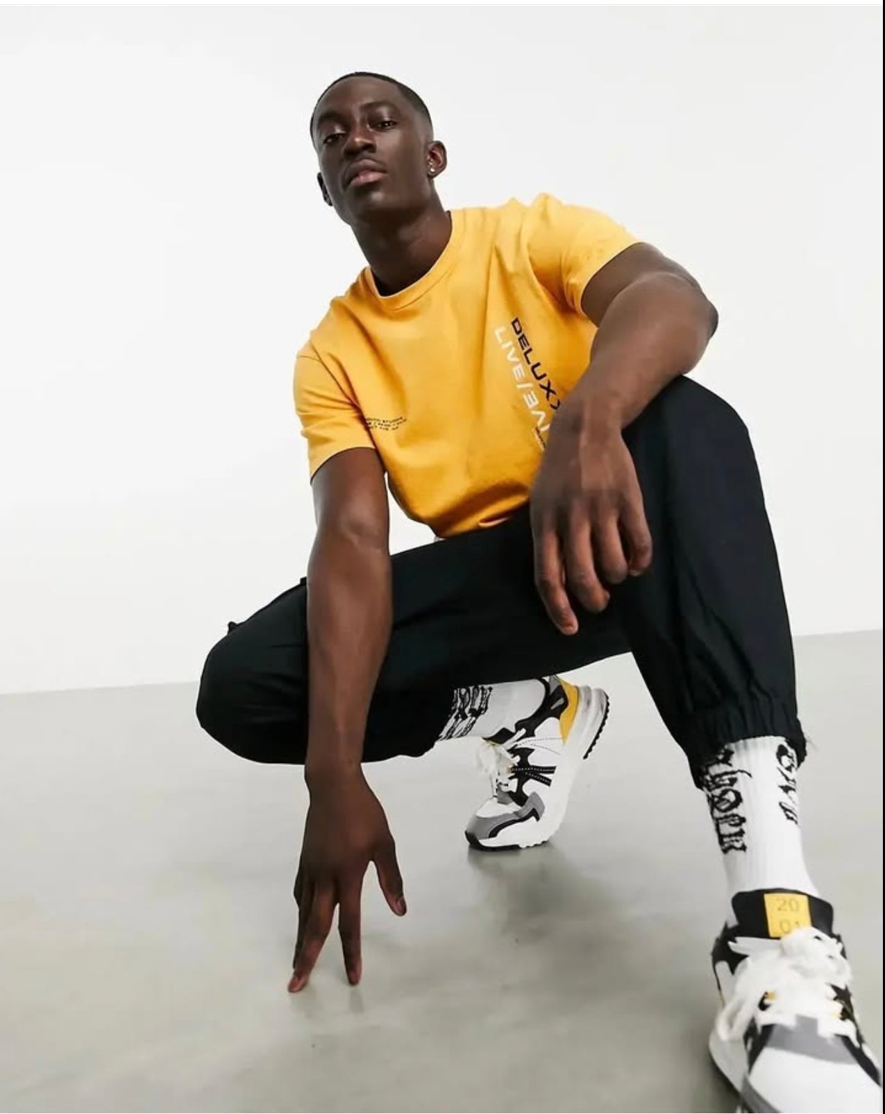 Asos Regular Fit T Shirt in Yellow