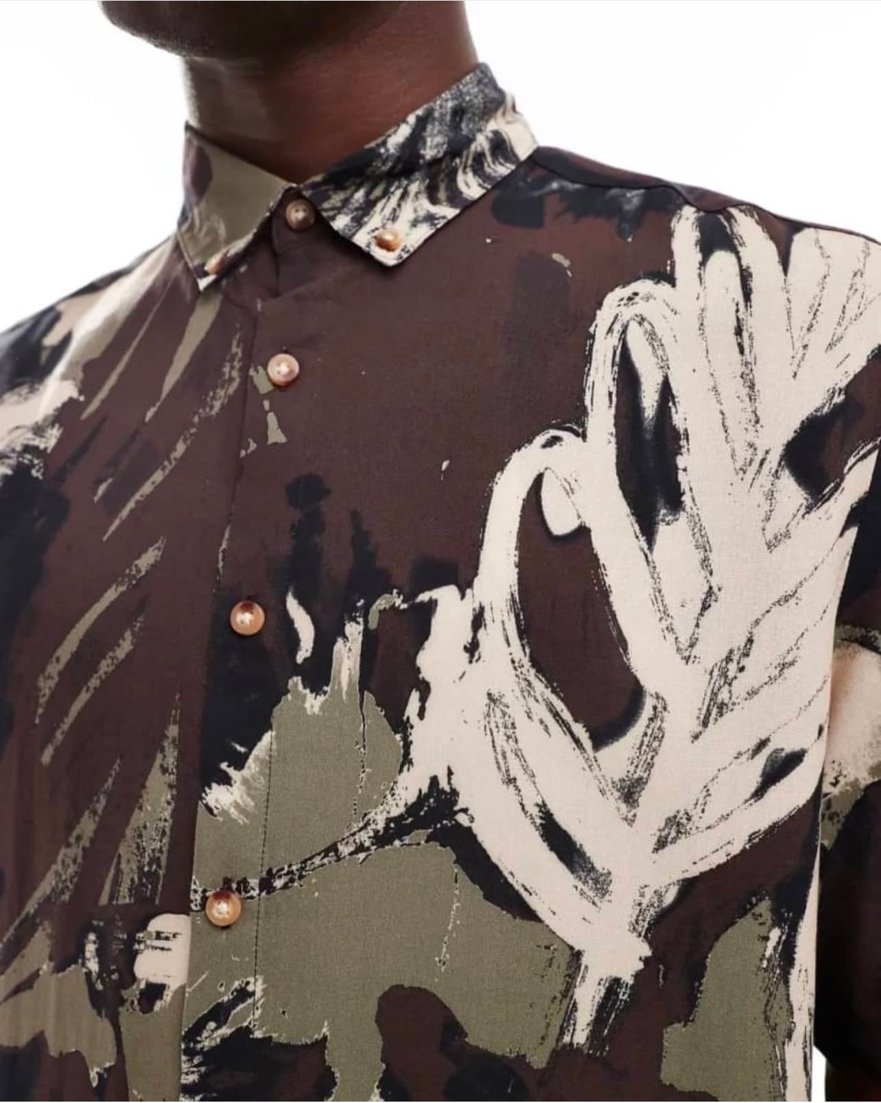 Asos Regular Fit Shirt in Pattern